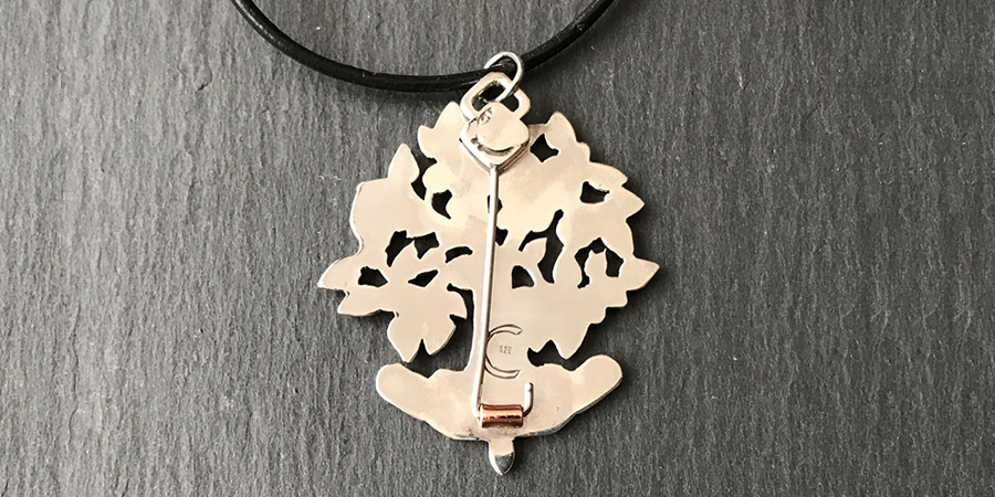 Broche Colgante -Árbol de la vida-