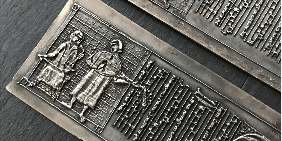 Marcapáginas -Cantigas de Santa María.  Cantiga 107-